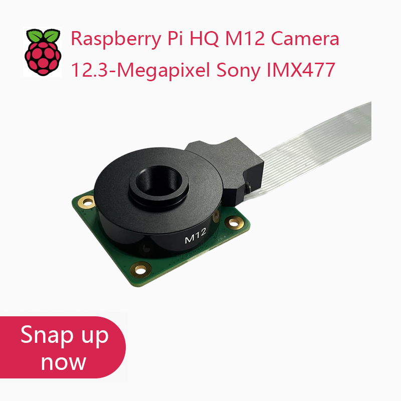 Raspberry Pi Global Shutter Camera Imx296 - Nuovo Modulo Fotocamera Raspberry Pi Originale