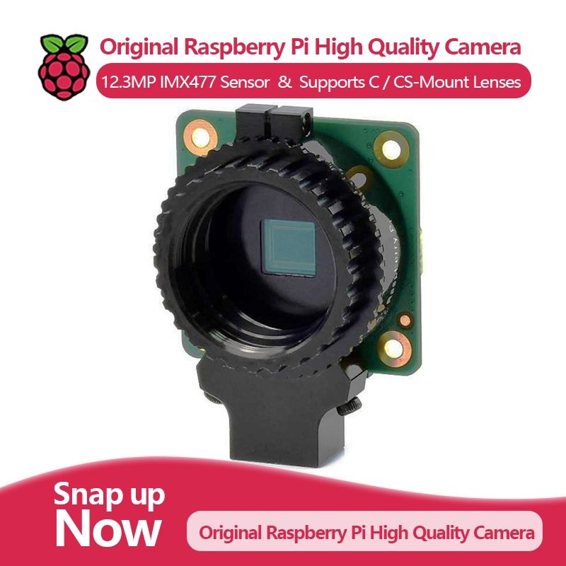 Raspberry Pi Global Shutter Camera Imx296 - Fotocamera originale Raspberry Pi di alta