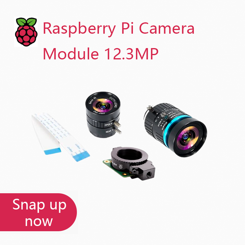 Modulo Fotocamera Raspberry Pi - Raspberry Pi Global Shutter Camera Imx296 recensione e prezzo