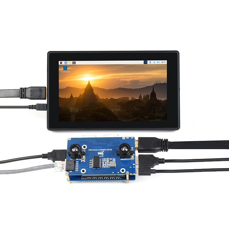 Scheda di espansione per visio - Raspberry Pi Compute Module 4 Dual Camera Board recensione e prezzo