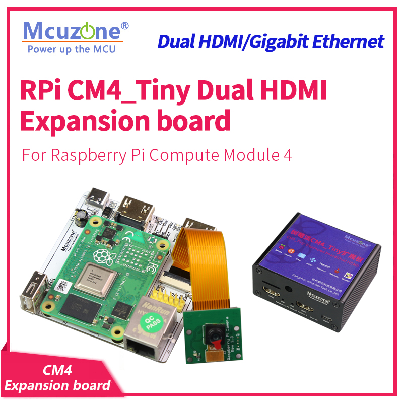 Scheda di espansione RPi CM4_T - Raspberry Pi Compute Module 4 Dual Camera Board recensione e prezzo